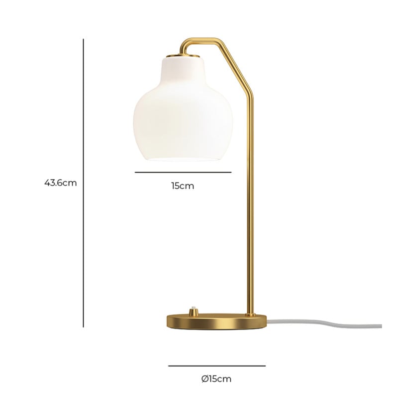 Specification Image for Louis Poulsen VL Ring Crown Table Lamp