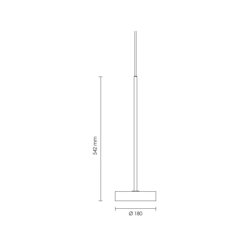 Specification Image for RUBN James LED Pendant Light