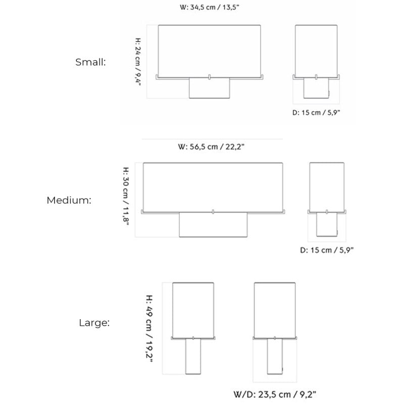 Specification Image for Audo Copenhagen Nonna Table Lamp