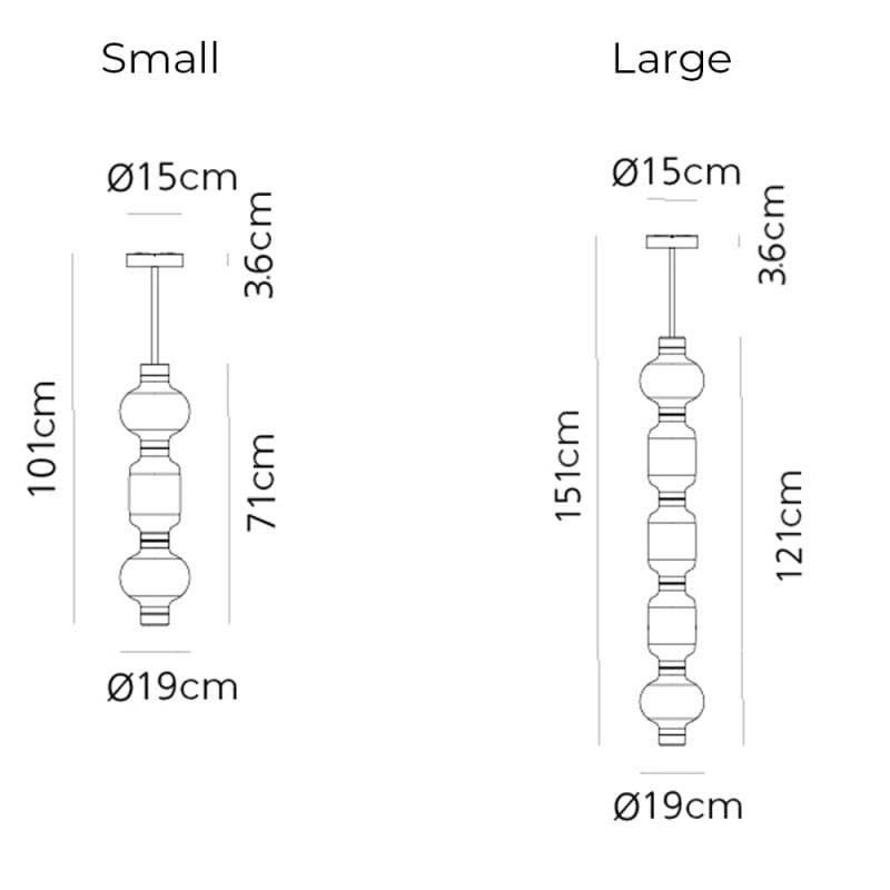 Specificaion Image for Artemide Alambicco Vertical Suspension Specificaion Image for Artemide Alambicco Vertical Suspension
