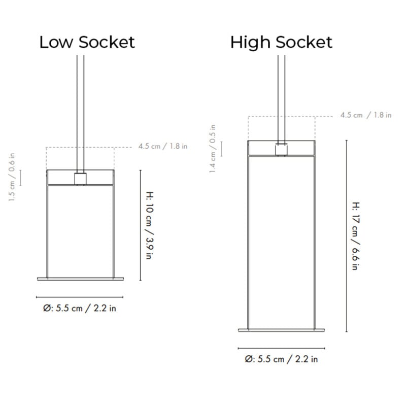 Specification Image for Ferm Living Collect Pendant