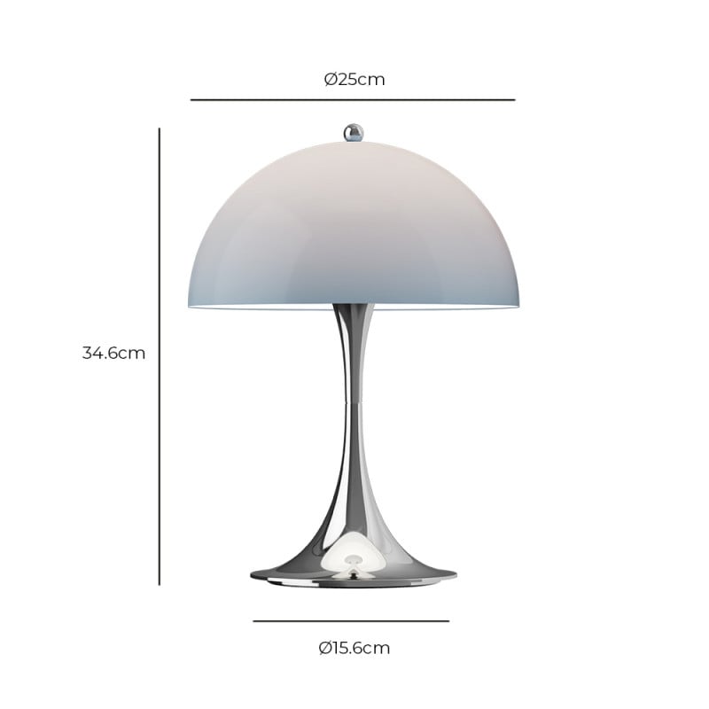 Specification Image for Louis Poulsen Panthella Originals 250 V3 LED Portable Lamp