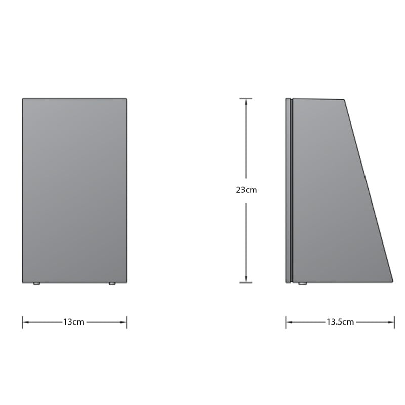 Specification Image for BEGA 33816 LED Outdoor Wall Light