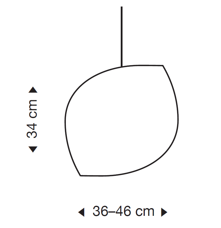 Specification Image for Secto Adilo Pendant