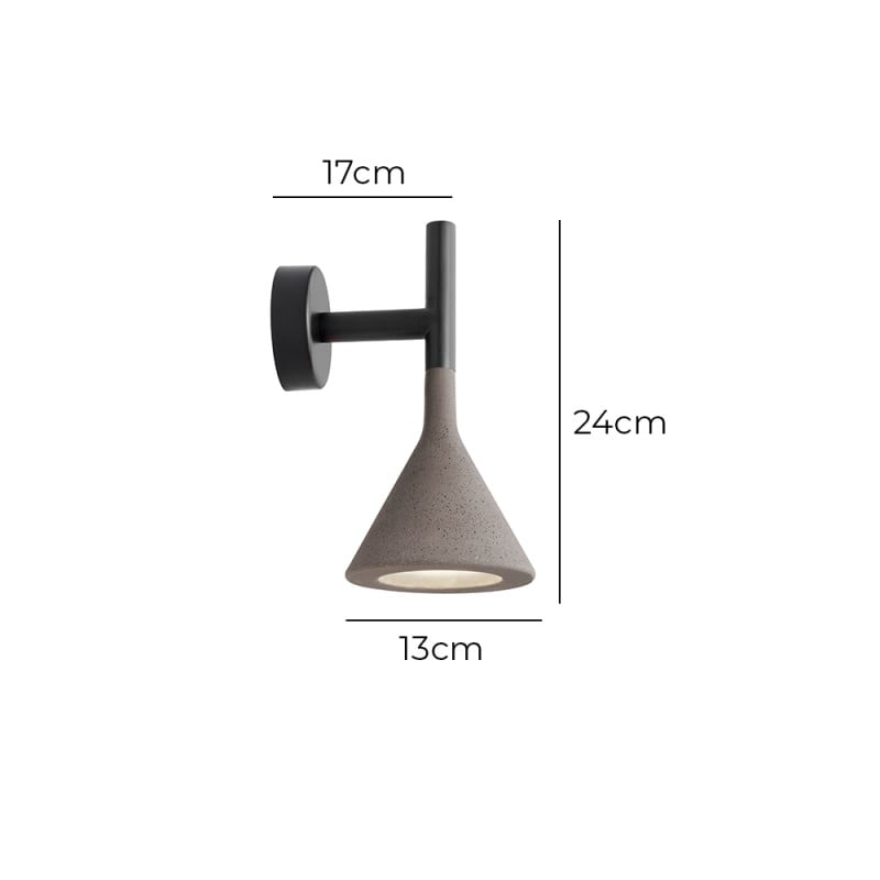 Specification Image for Foscarini Aplomb Mini Wall Light