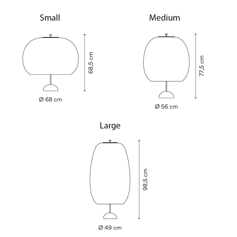 Specification Image for Vibia Closer Outdoor LED Floor Lamp