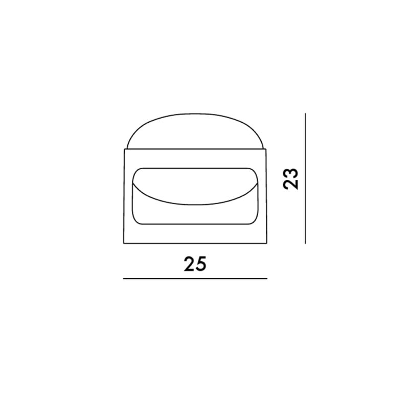 Specification Image for Kartell KD28 Table Lamp
