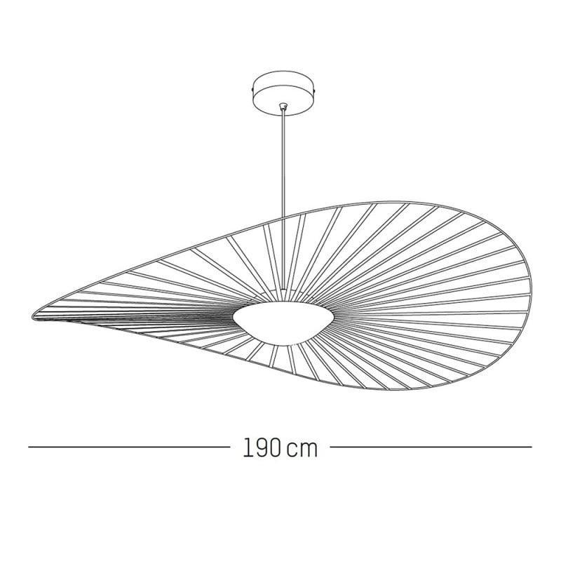 Specification image for Petite Friture Vertigo Nova LED Pendant