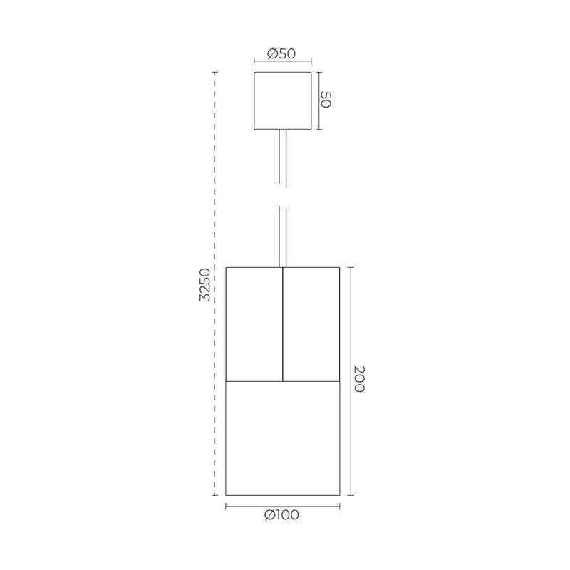 Specification Image for Pholc Concave 10 Pendant
