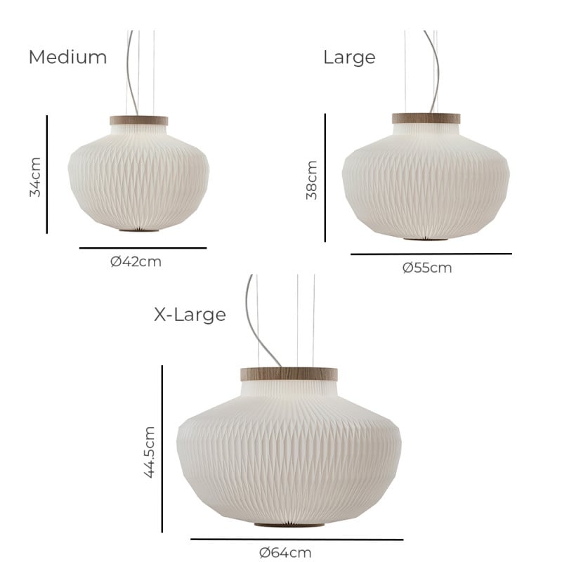 Specification Image for Le Klint Urchina Pendant