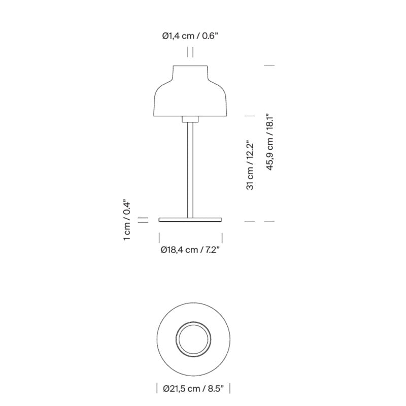 Santa & Cole M64 Table Lamp