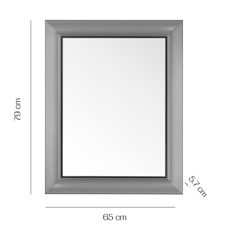 Specification image for Kartell Francois Ghost Mirror