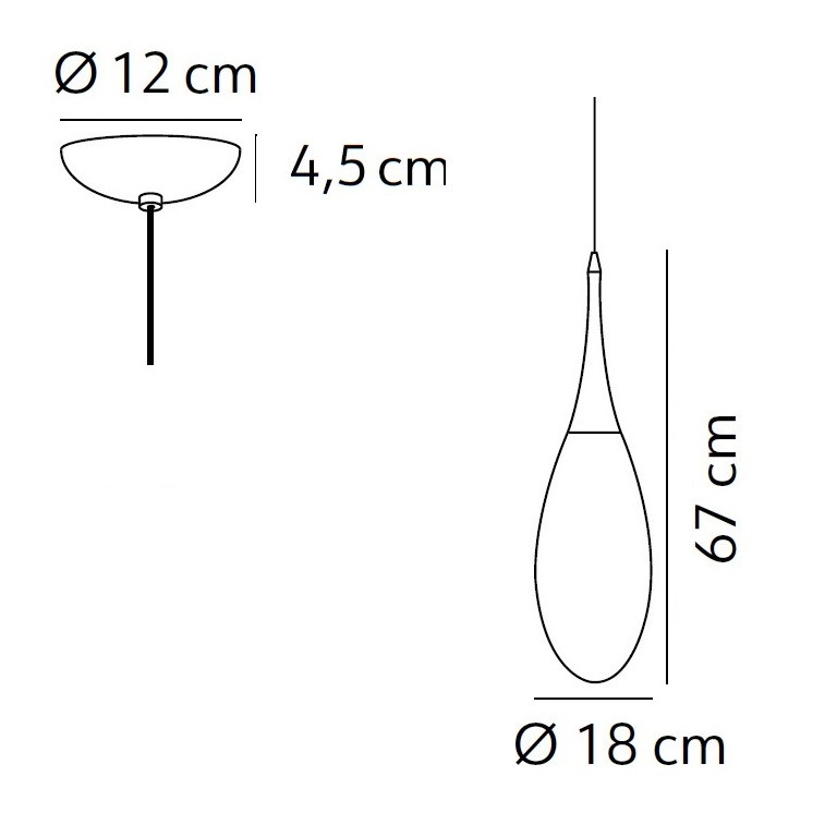 KDLN Spillo Suspension Light Specification 