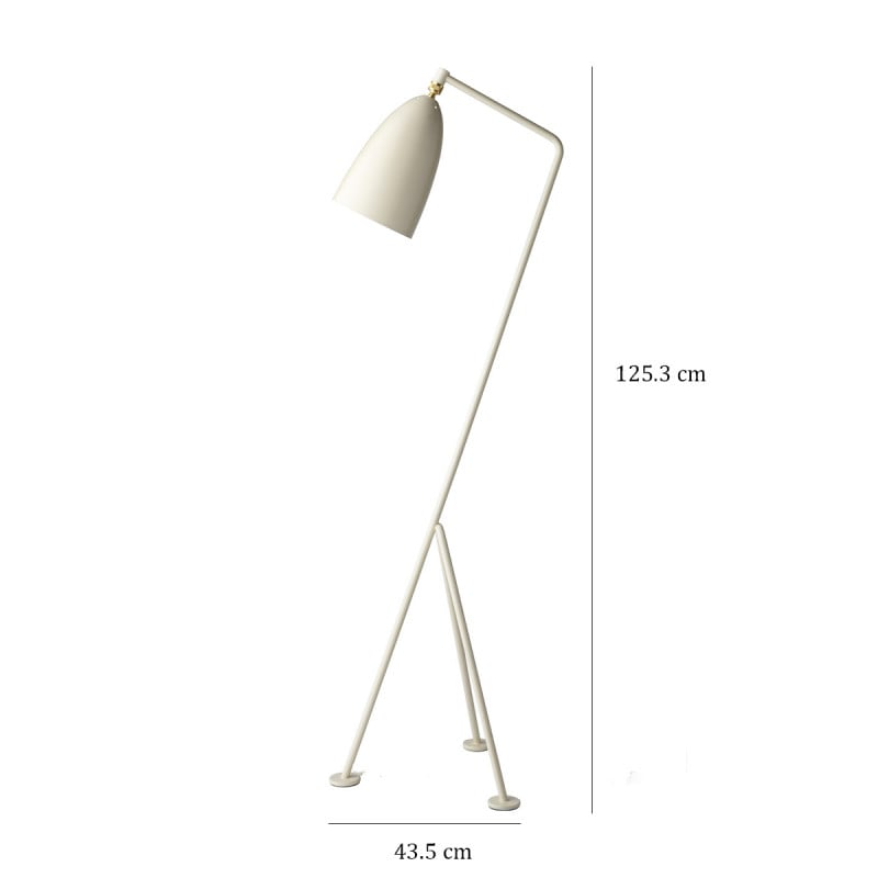 Specification image for Gubi Gräshoppa Floor Lamp