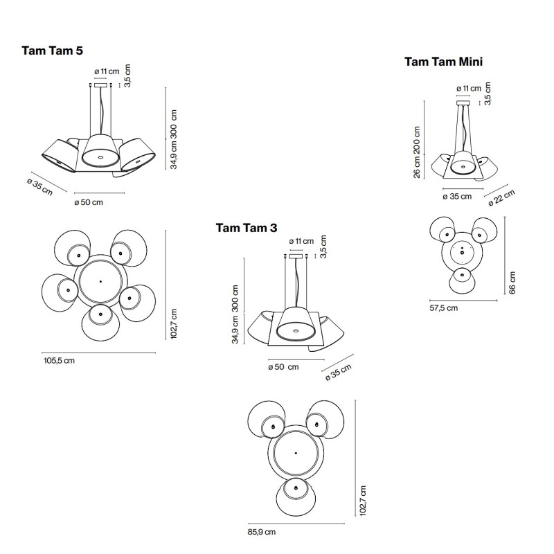 Marset Tam Tam Pendant Light