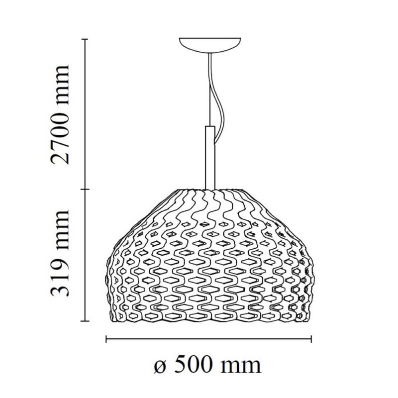 Specification image for Flos Tatou Pendant