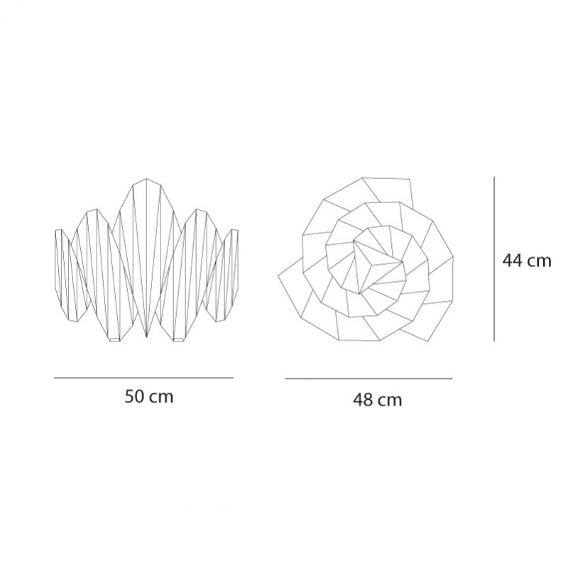 Specification image for Artemide Mendori LED Table Lamp