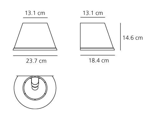 Specification image for Artemide Choose Wall Light