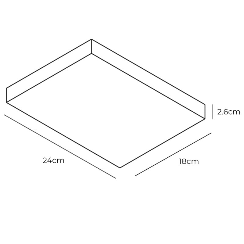Specification Image for Davide Groppi Sol 2 LED Wall Light