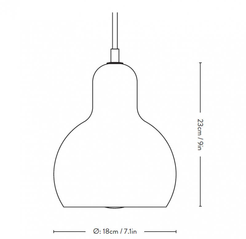 Specification image for &Tradition Mega Bulb SR2