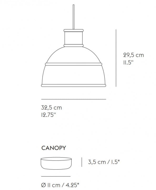 Specification image for Muuto Unfold