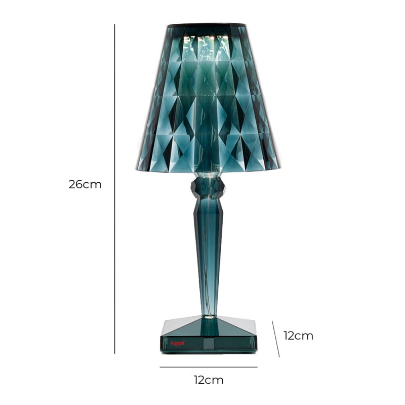Specification Image for Kartell Battery LED Portable Lamp