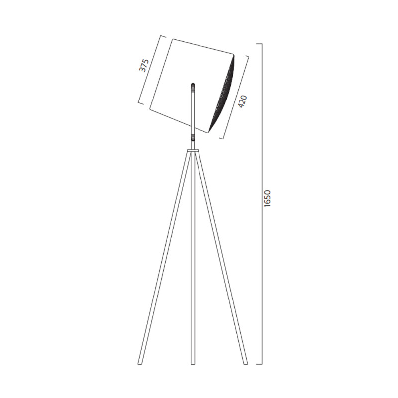 Specification Image for Zero Last Floor Lamp