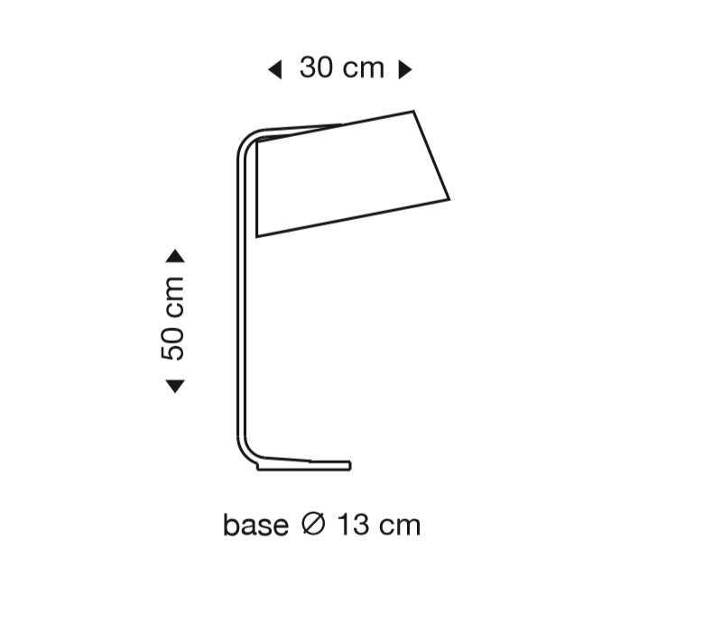 Secto Owalo 7020 LED Table Lamp Specification