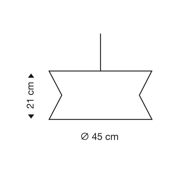 Secto Kontro 6000 Pendant Light Specification 