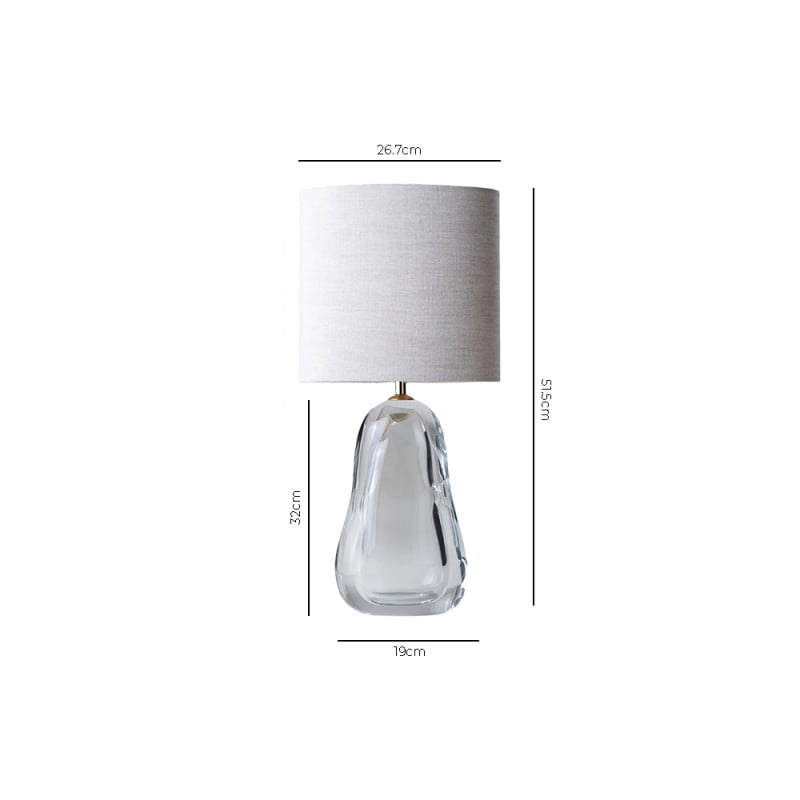 Specification Image for Porta Romana Perfume Bottle Lamp