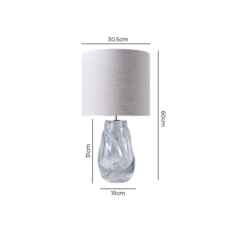 Specification Image for Porta Romana Lava Table Lamp