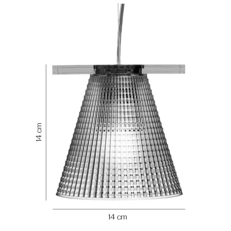 Specification Image for Kartell Light Air Pendant Light