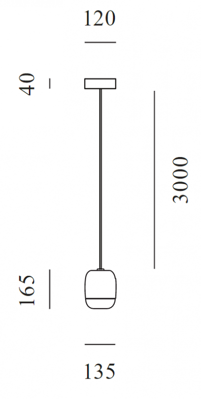 Prandina Gong Mini S1 LED Specification