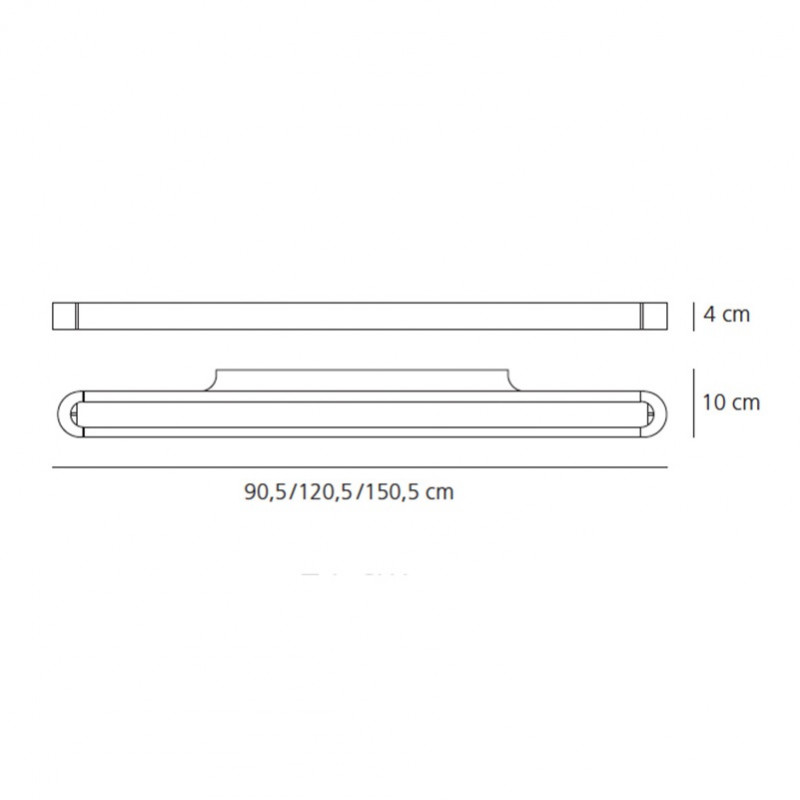 Specification image for Artemide Talo LED Wall Light