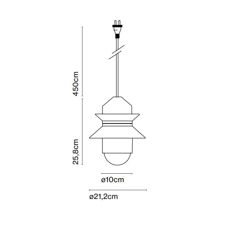 Marset Santorini Outdoor Pendant Light Specification