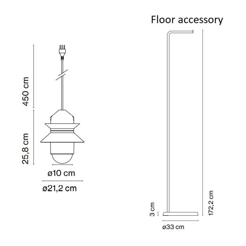 Marset Santorini Floor Lamp Specification 