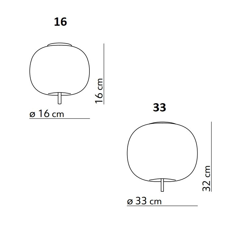 KDLN Kushi Ceiling Light Specification