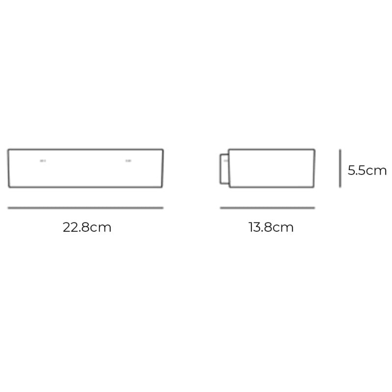 Specification Image for Artemide Melete LED Wall Light
