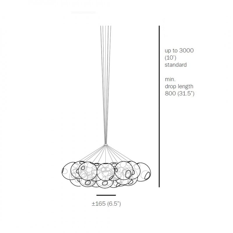 Specification image for Bocci 28 Series Cluster