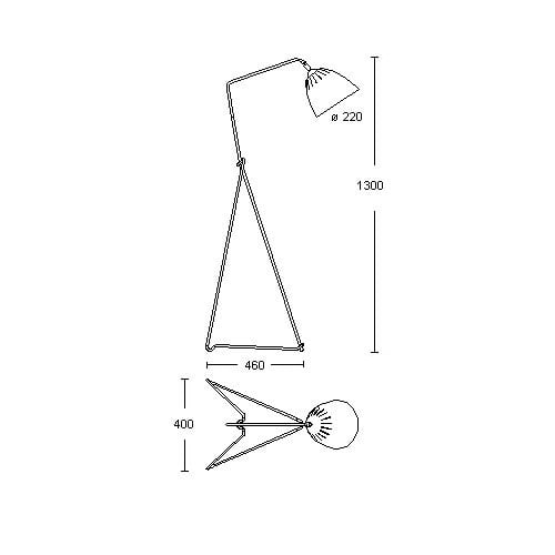 Specification for Lean LED Floor Lamp