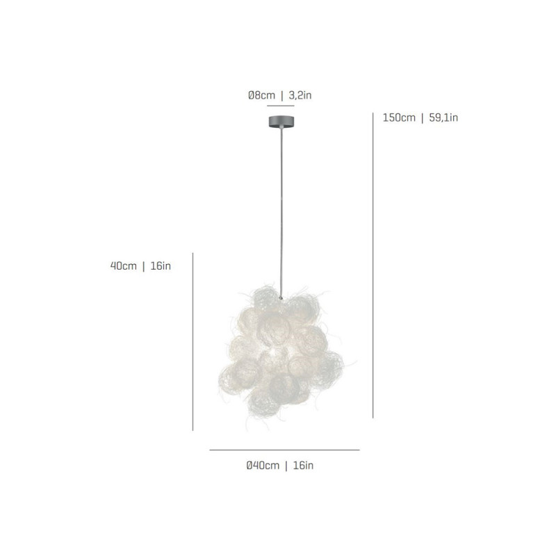 Specification image for a-emotional light Blum Pendant