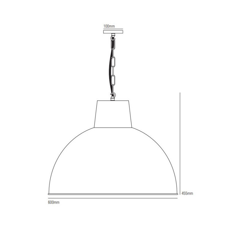 Original BTC Spun Reflector Large Specification