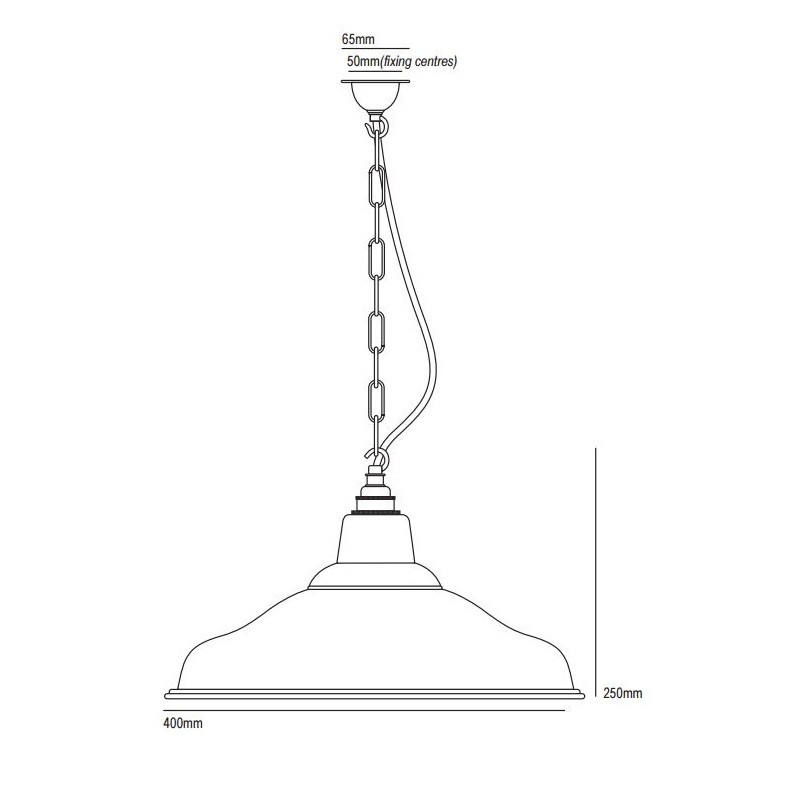 Original BTC School Pendant Specification