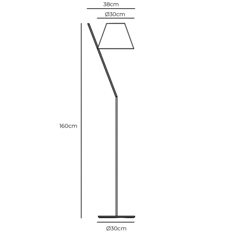 Specification Image for Artemide La Petite Floor Lamp