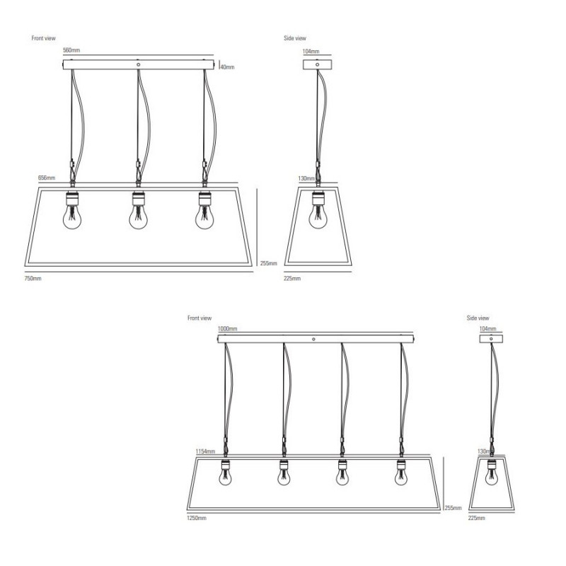Original BTC Diner Light 125 weathered brass