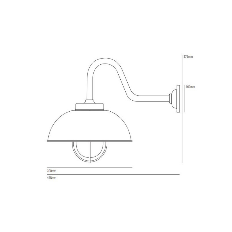 Original BTC Shipyard Wall Light Specification
