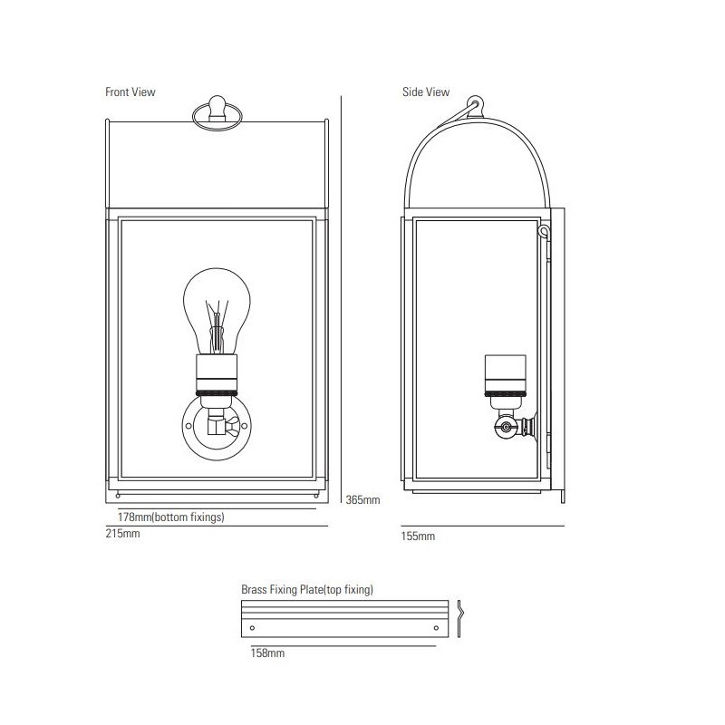 Original BTC Box Light Domed Specification