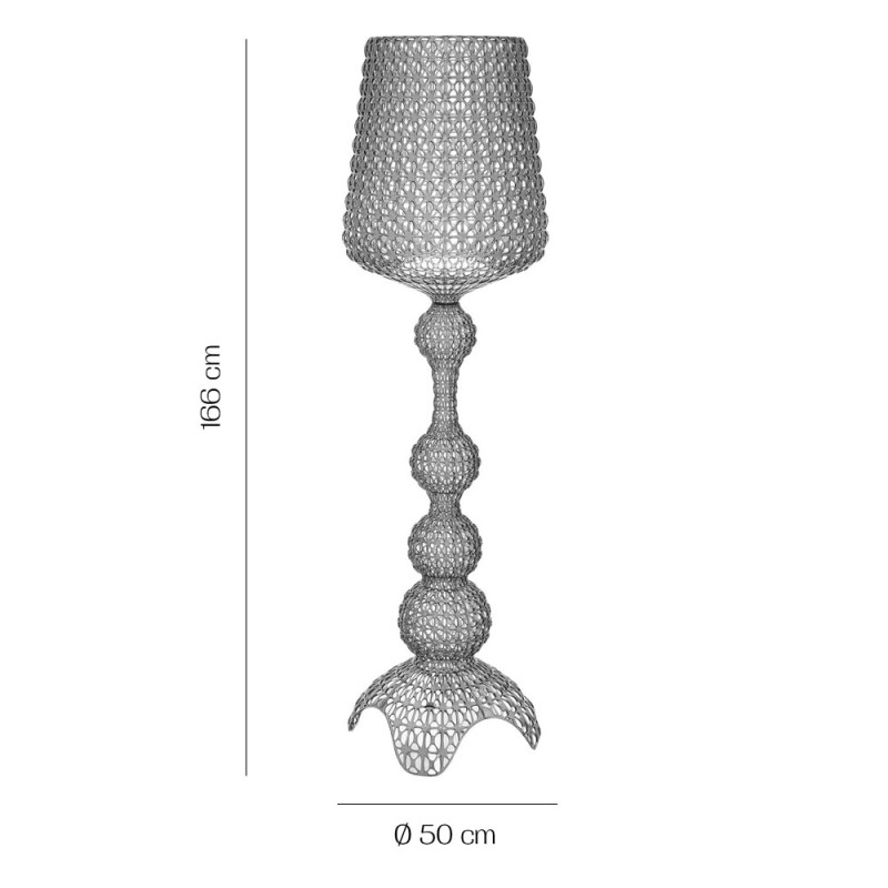 Specification Image for Kartell Kabuki LED Floor Lamp
