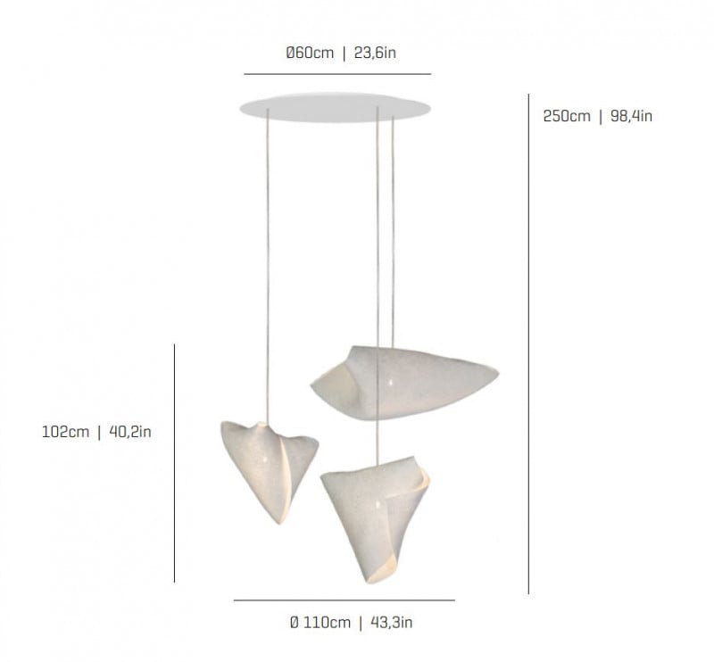 Specification image for Arturo Alvarez Ballet Chandelier 