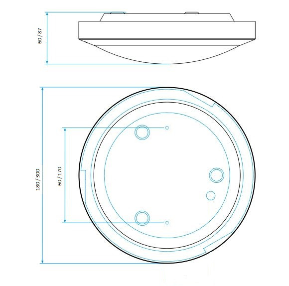 Specification image for Astro Dakota Bathroom Light